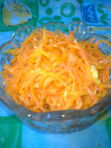 Салат из моркови рецепт Нины Столбовой
