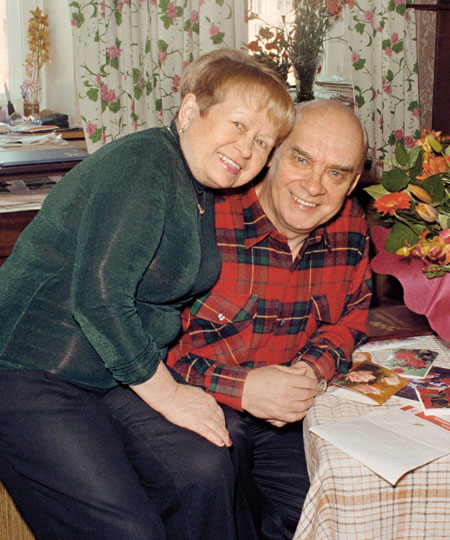 Александра Пахмутова и Николай Добронравов